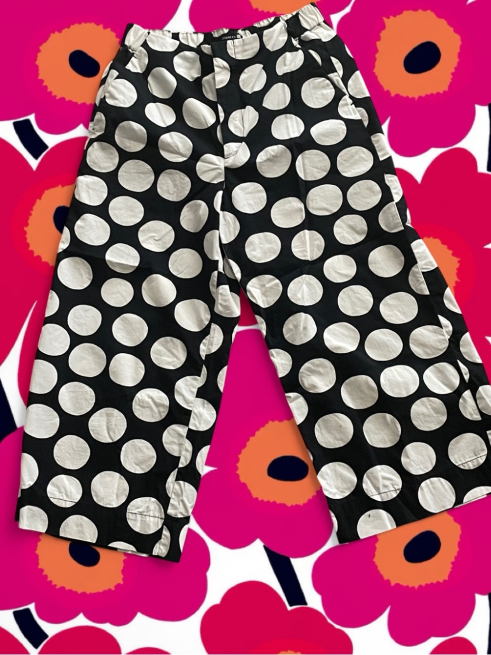 Uniqlo / Marimekko Polka Dot pants